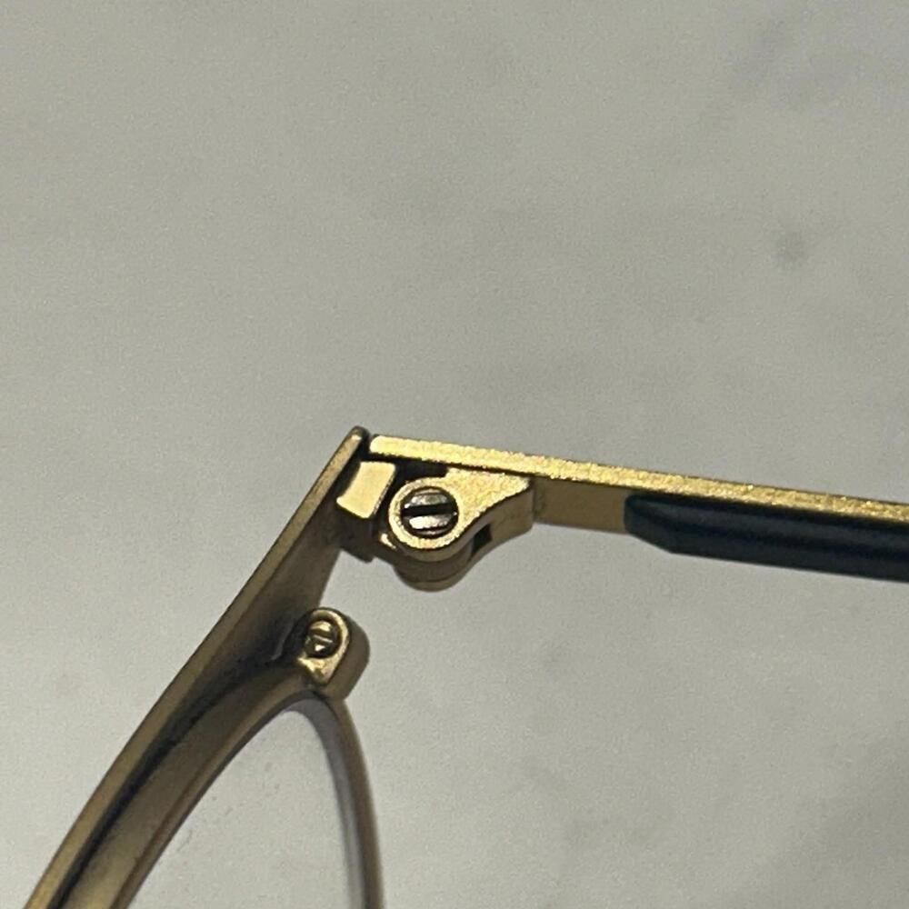 Ray-Ban Eyeglasses RB 6375 3051 Black/Gold Metal Frames Only - Picture 5 of 9